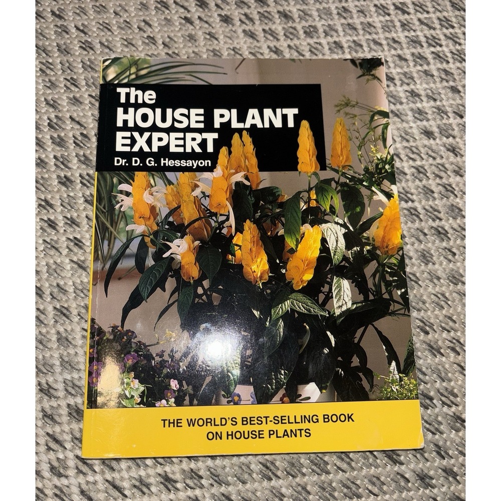The House Plant Expert Dr. D. G. Hessayon 2002 Version Non Fiction Book Botany